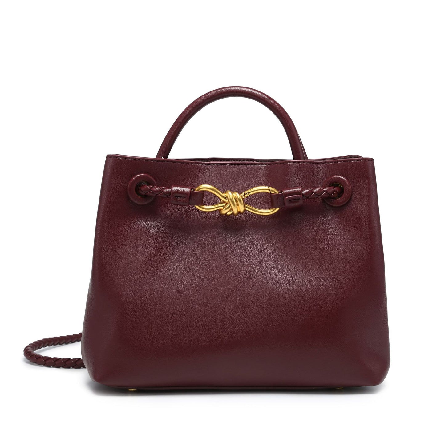 Women's Retro Trendy Versatile Large Capacity Fashion Woven Handbags