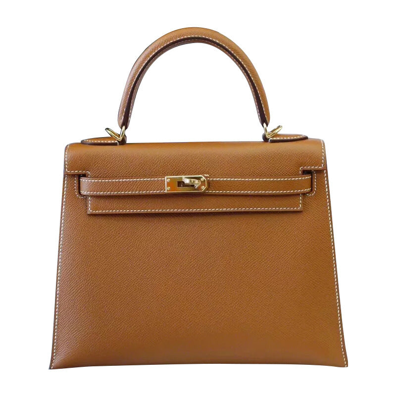 Women's Fashion Chicken Yellow Leather Kelly Bridal Shoulder Bags