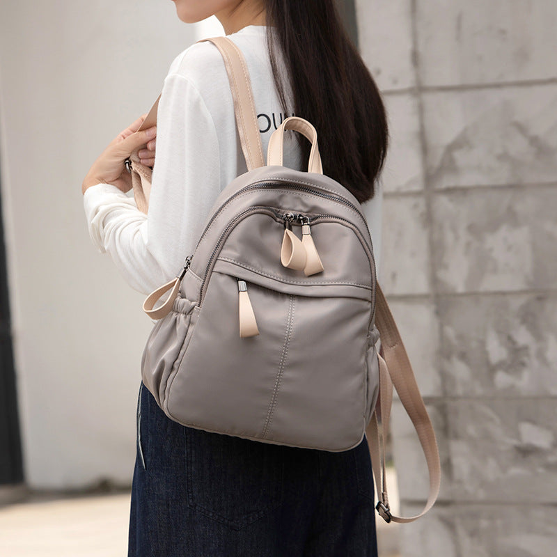 Women's Oxford Cloth Korean Fashion Large Capacity Backpacks