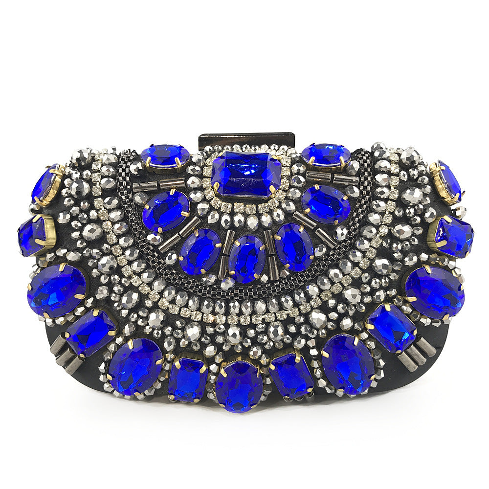 Women's Hand Holding Dinner Pearl Embroidery Fashion Evening Bags