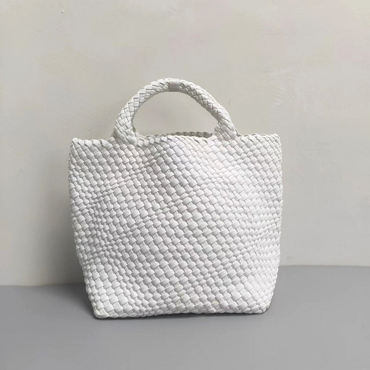 Korean Fashion Woven Mother Large Capacity Handbags