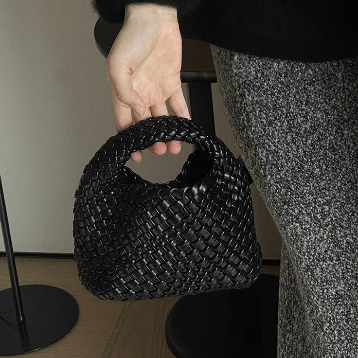 Women's Handmade Woven High-grade Mini Chain Handbags