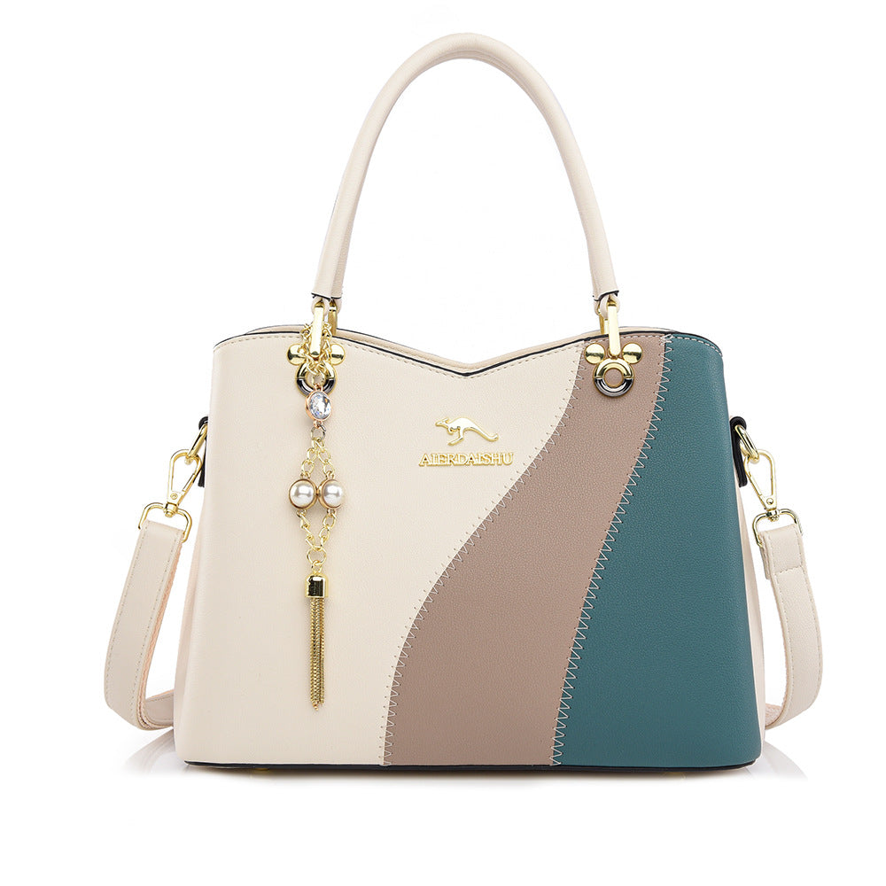 Women's Popular Mom Soft Leather Fashion Handbags
