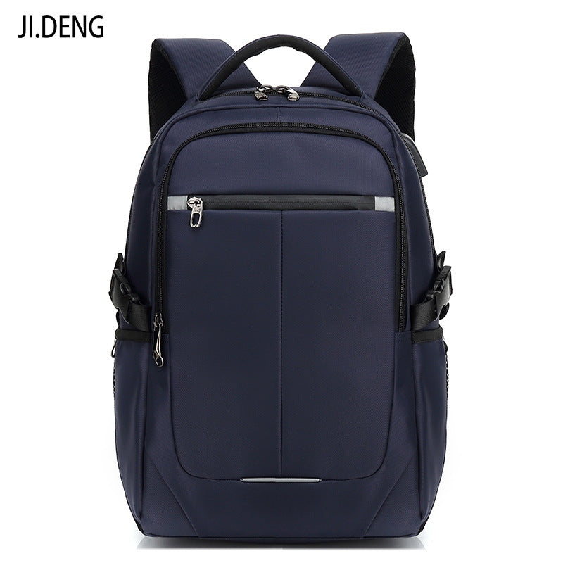 Men's Korean Style Business Commuter Large Capacity Backpacks