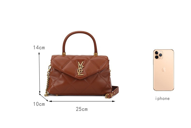 Women's High-grade Classic Style Diamond Quilted Summer Crossbody Bags