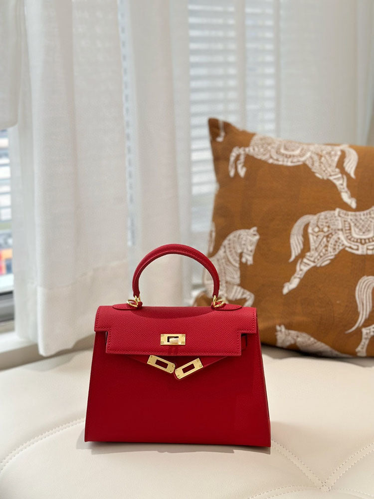 Women's Print Cowhide Kelly Dream Pink Purple Shoulder Bags