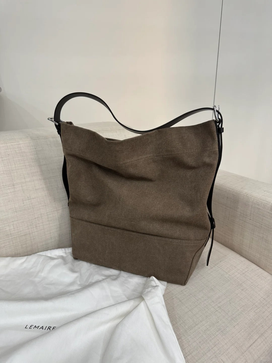 Spring Canvas Large Capacity Totes Commuter Shoulder Bags