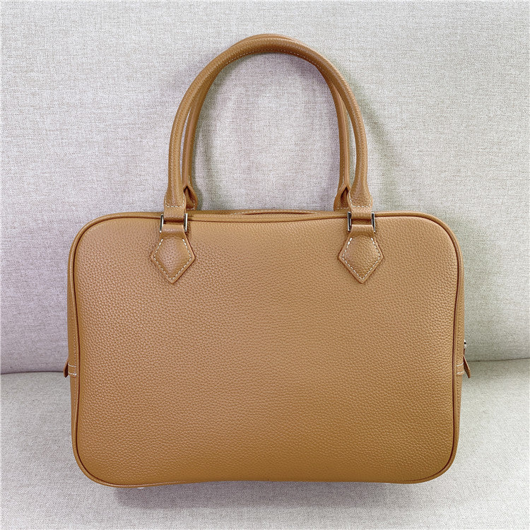 Women's Layer Cowhide Feather Large Capacity One Shoulder Bags