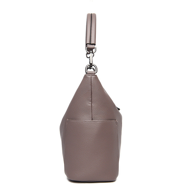 Women's Fashion Large Capacity Soft Leather Portable Shoulder Bags