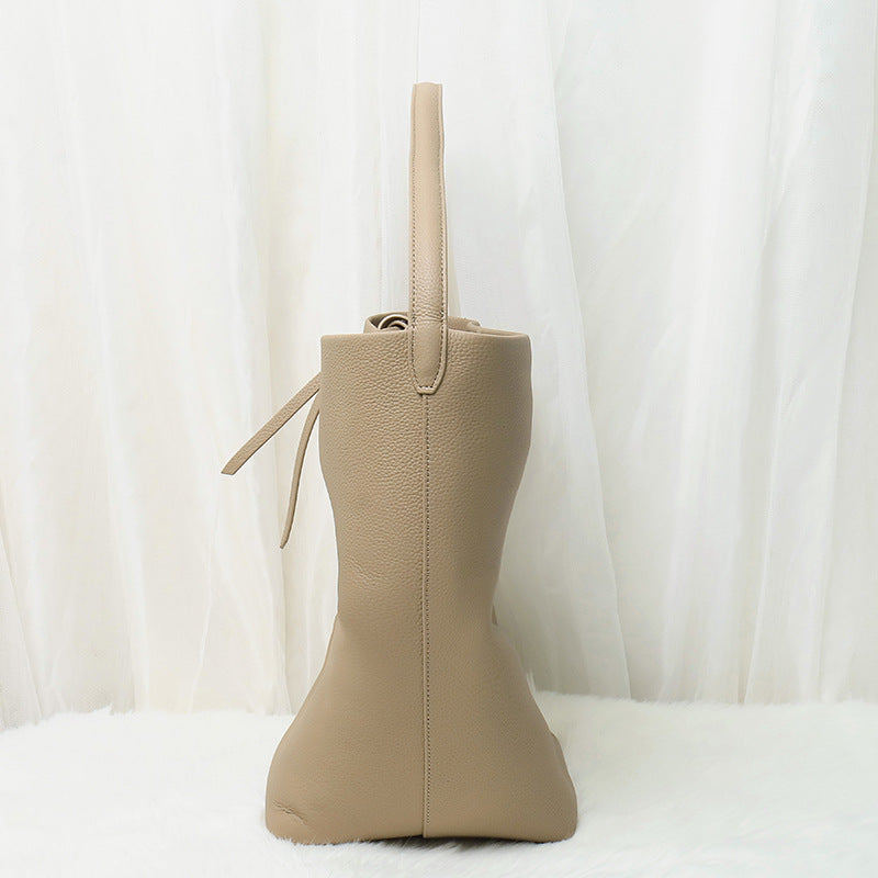 Style Genuine Leather Large Capacity One Shoulder Bags