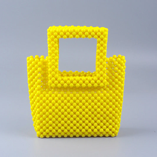 Acrylic Hand-woven Color Clutch High Quality Bags