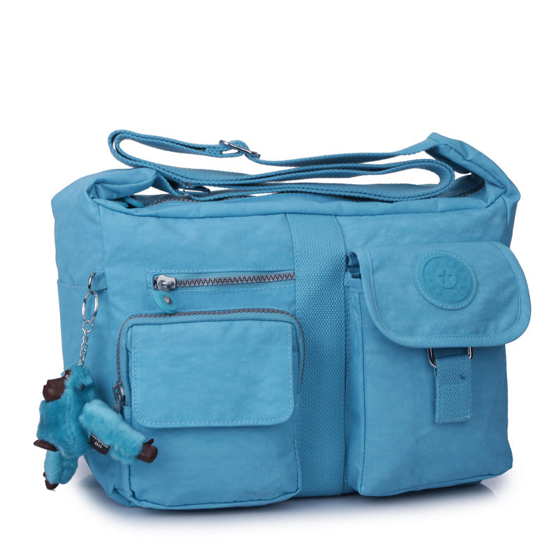 Women's Glamorous Distribution Monkey Large Nylon Crossbody Bags