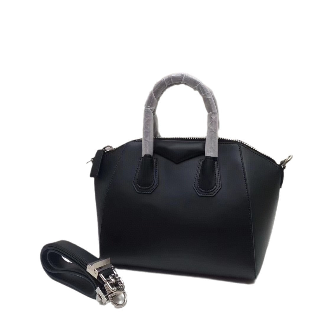 Women's Fashion Portable Motorcycle Genuine Leather First Crossbody Bags