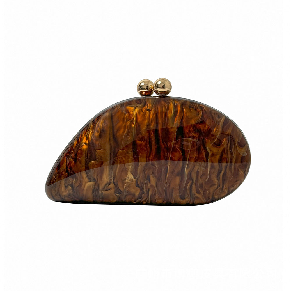 Women's Acrylic Wedding Banquet Clutch Chain Bags