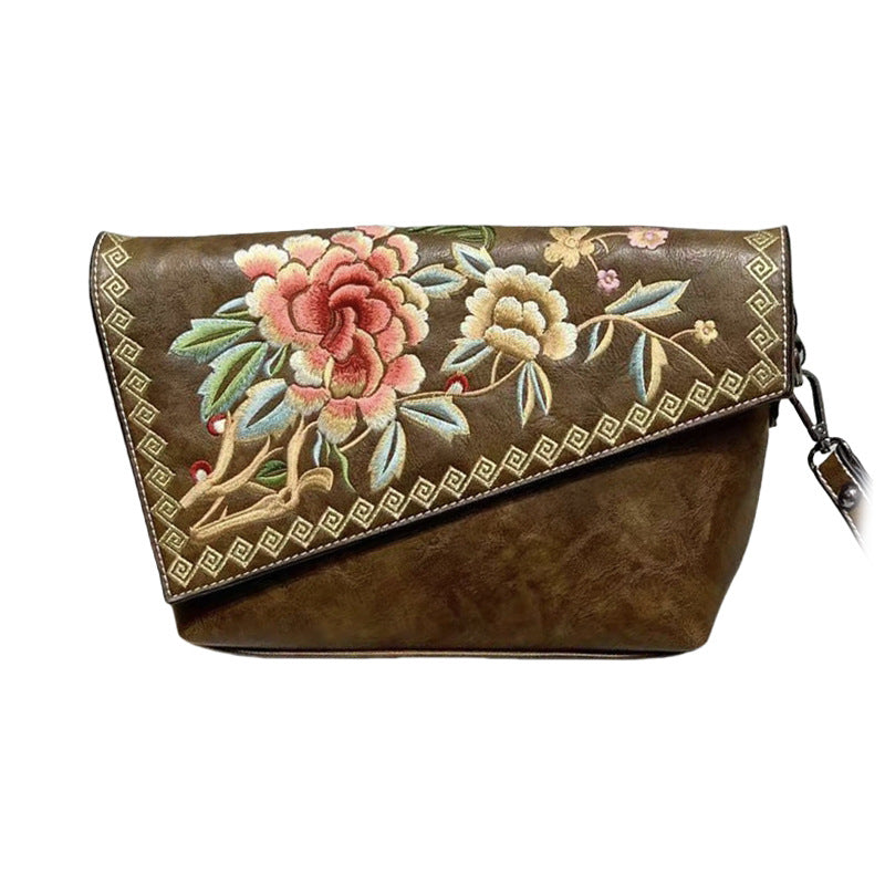 Women's Retro Exquisite Chinese Style Embroidery With Shoulder Bags