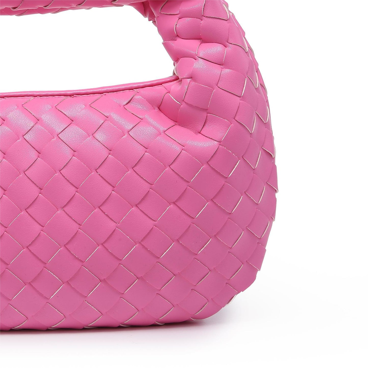 Women's Large Summer Versatile Fashion Dumpling Selenodont Croissant Solid Handbags