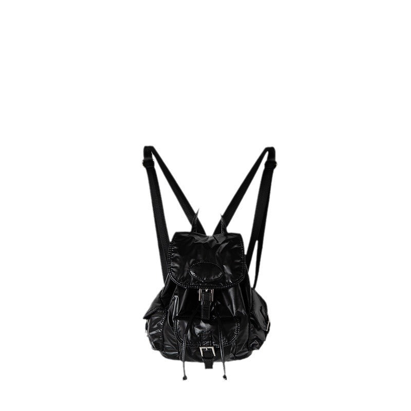 Korean Drawstring Large Capacity Flip Design Backpacks