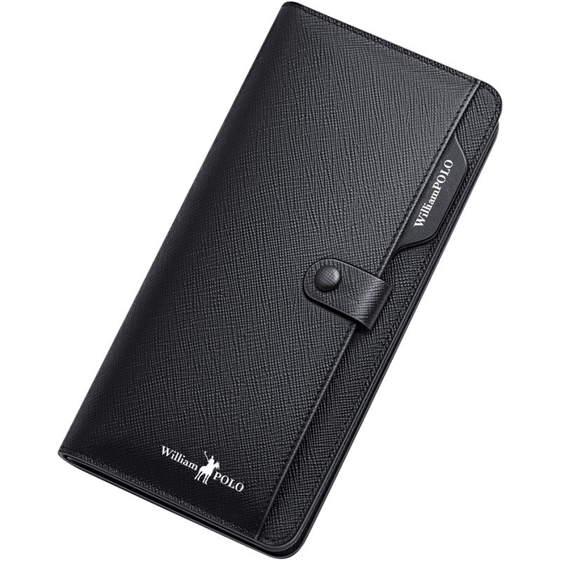 Men's Emperor Paul Long Clutch Leather First Men's Wallets