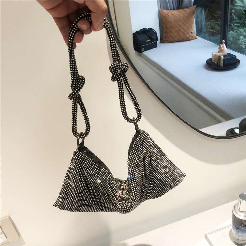 Women's Niche Portable Underarm Net Drill King Bags