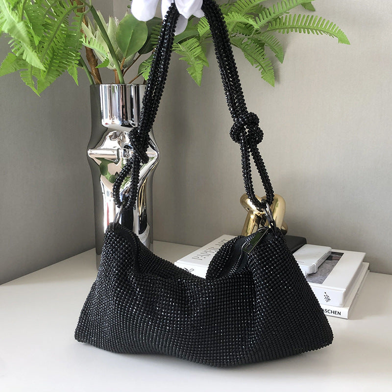 Women's Niche Portable Underarm Net Drill King Bags