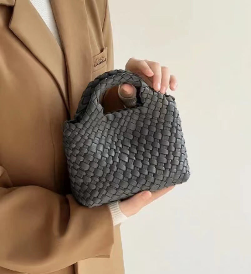 Woven Handmade Mini Portable Vegetable Basket Bags
