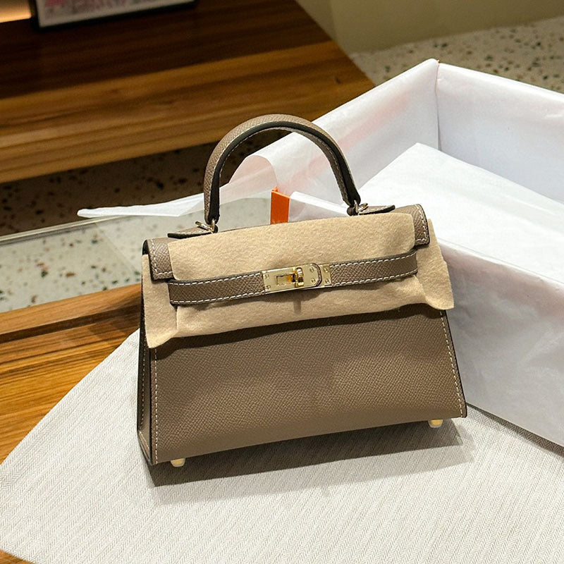 Palm Pattern Cowhide Second Generation Female Shoulder Bags