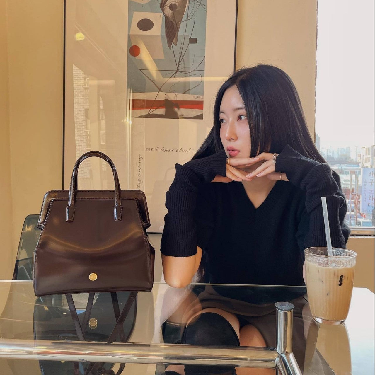 Women's Retro Oil Wax Skin Genuine Leather Handbags