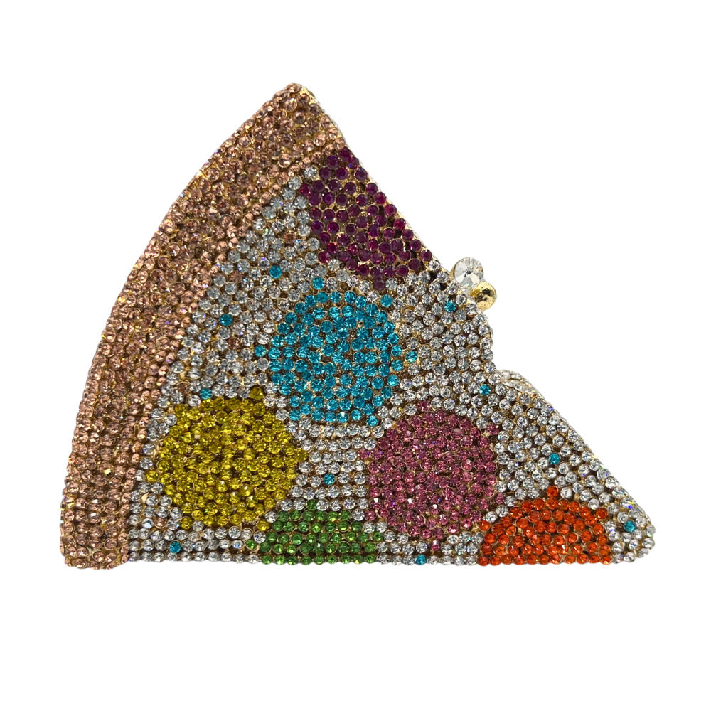 Strictly Selected Pizza Diamond Banquet Hand Bags