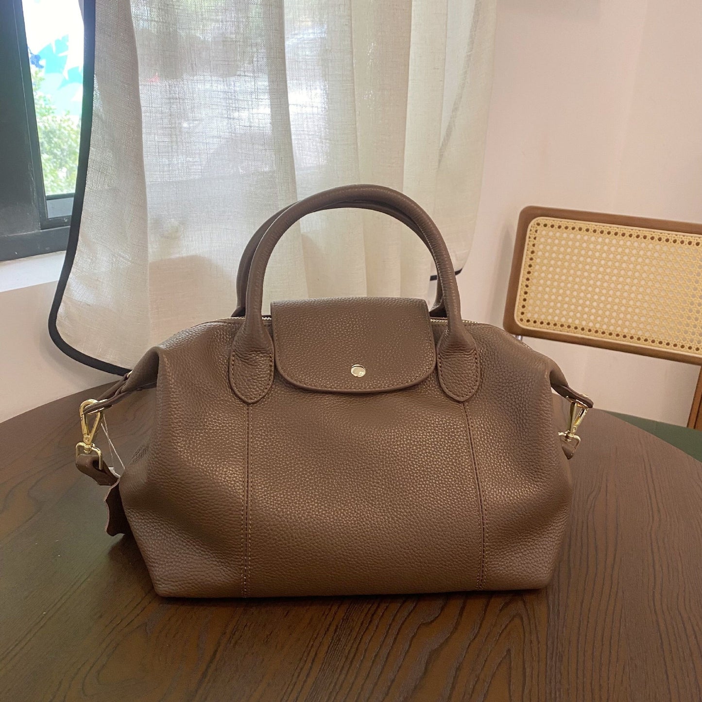 Women's Commuter Portable Simplicity Dumpling Classic Top Handbags