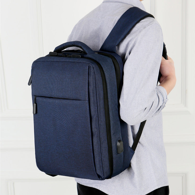 Men's Business Rechargeable Commute Must Prepare Lessons Backpacks