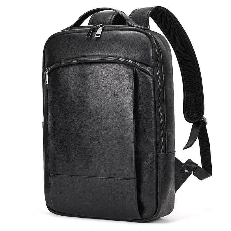 Main Genuine Leather Large Capacity Crazy Backpacks