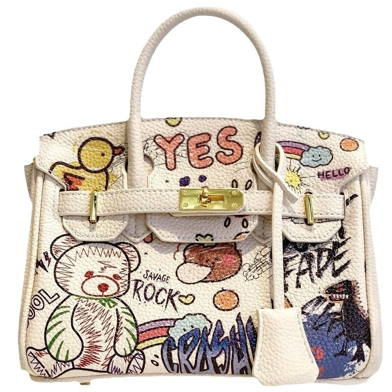 Women's Unique Iti Platinum Kelly One Crossbody Bags