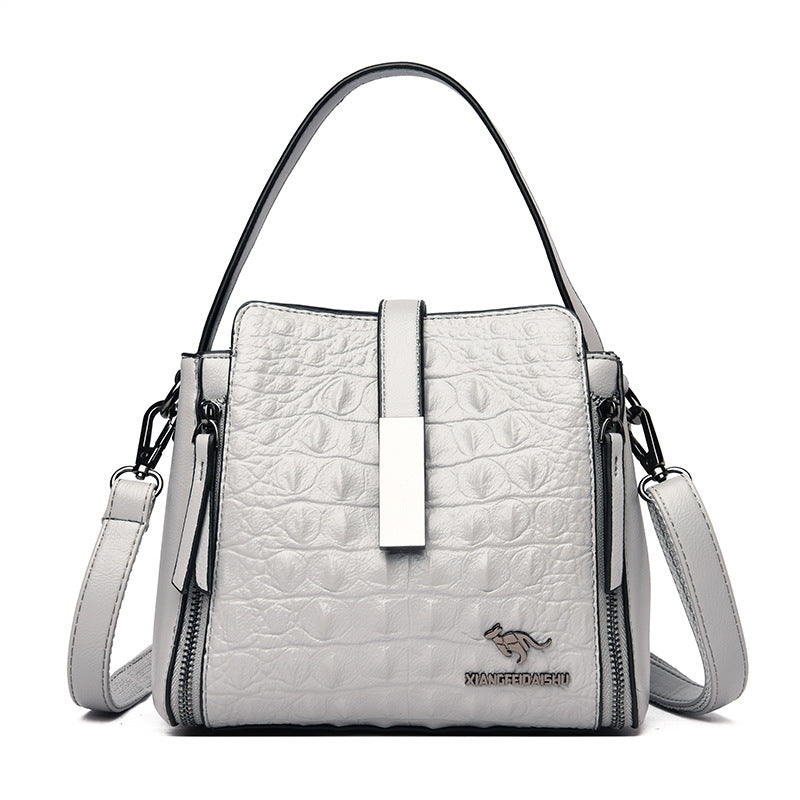 Women's Summer Crocodile Pattern Korean Style Trendy Handbags