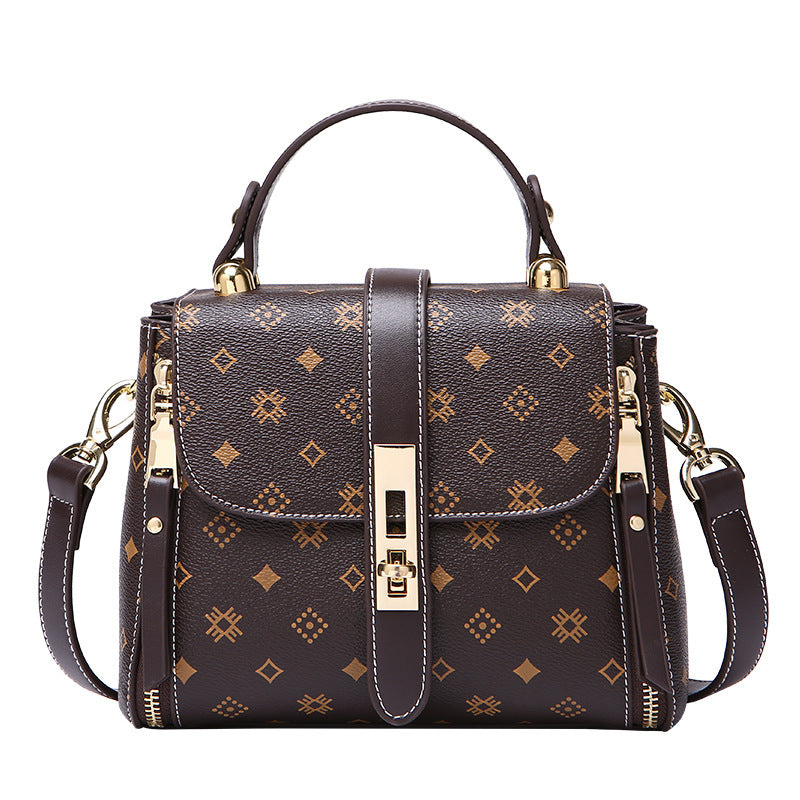 Women's Niche High-grade Korean Style Portable Large Handbags