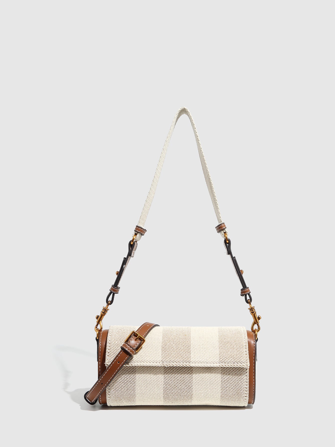 Women's Advanced Texture Design Cylindrical Pillow Crossbody Bags