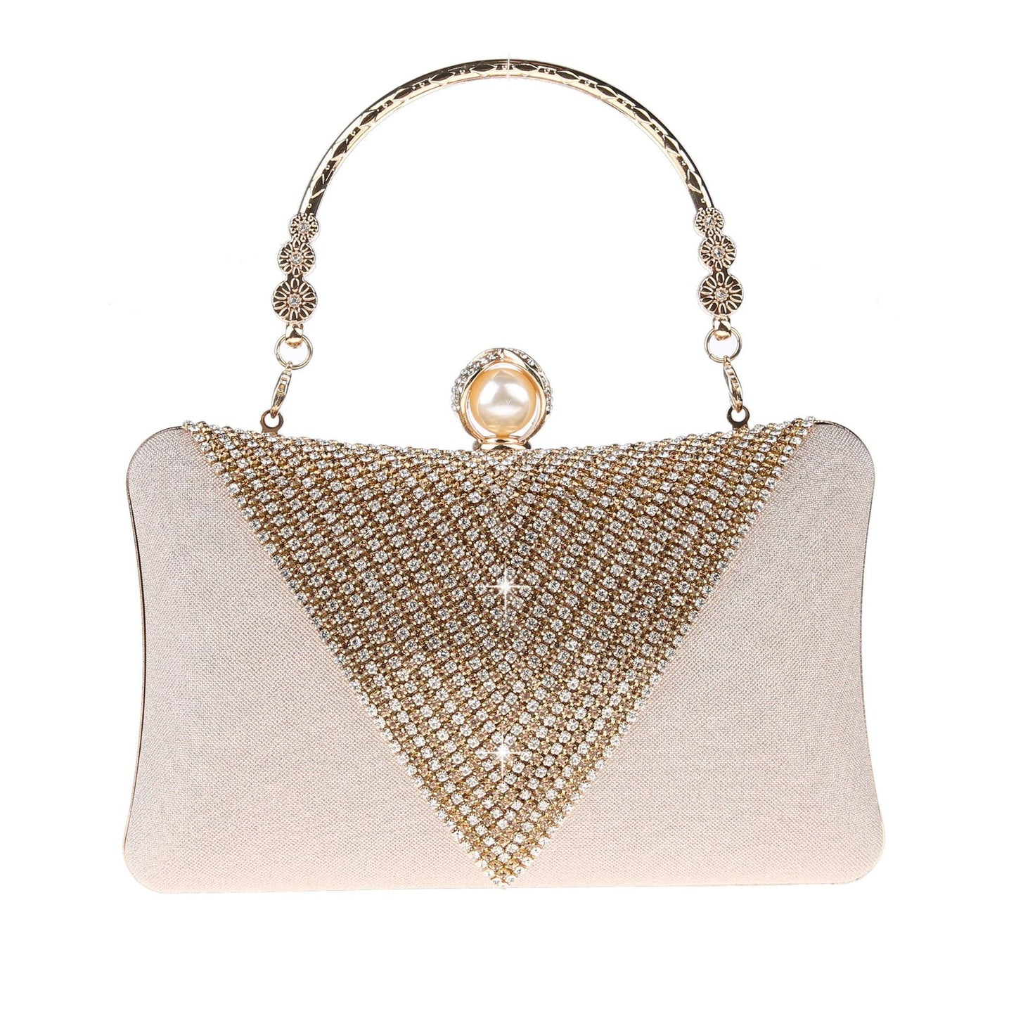 Elegant Social Dinner Rhinestone Clutch Fashion Evening Bags