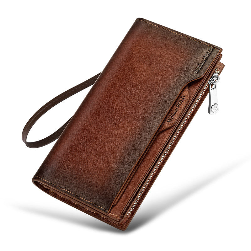 Men's Emperor Paul Long Swiping Driving License Men's Wallets