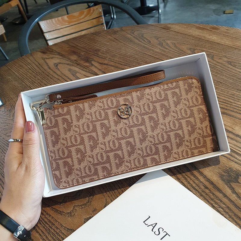 Women's Multiple Slots Long Large Capacity Hand Holding Ladies Wallets