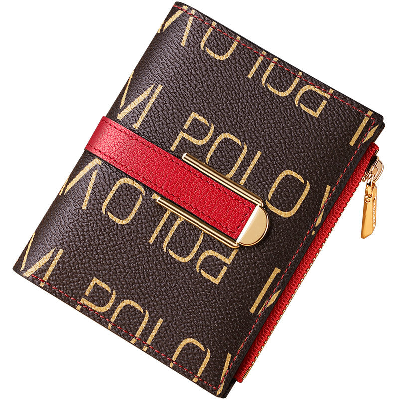 Women's Fashion Elegant Emperor Paul Short Ladies Wallets