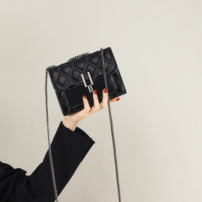 Women's Summer High-grade Leather Chain Mini Crossbody Bags