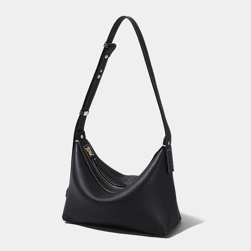 Layer Cowhide Advanced Underarm Design Genuine Armpit Bags