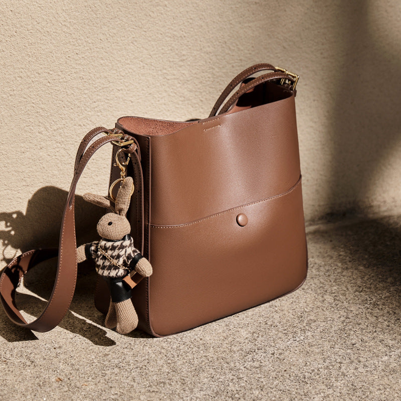 Women's Unique Large Capacity Genuine Leather Shoulder Bags