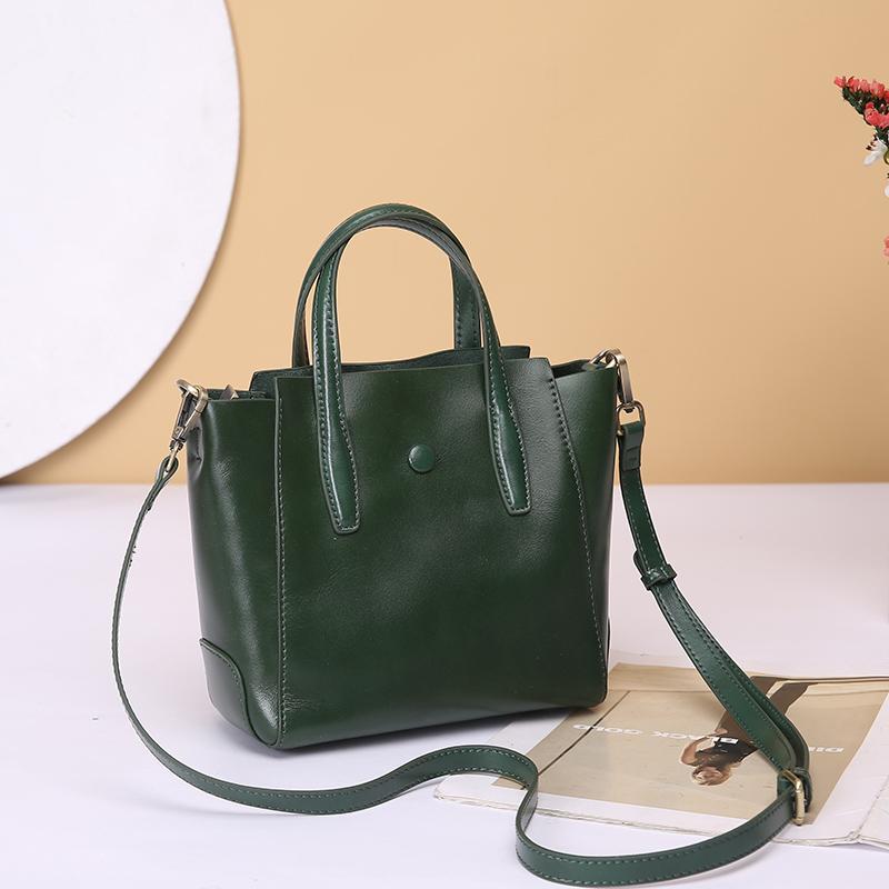 Genuine Leather Portable Large Capacity Versatile Bags