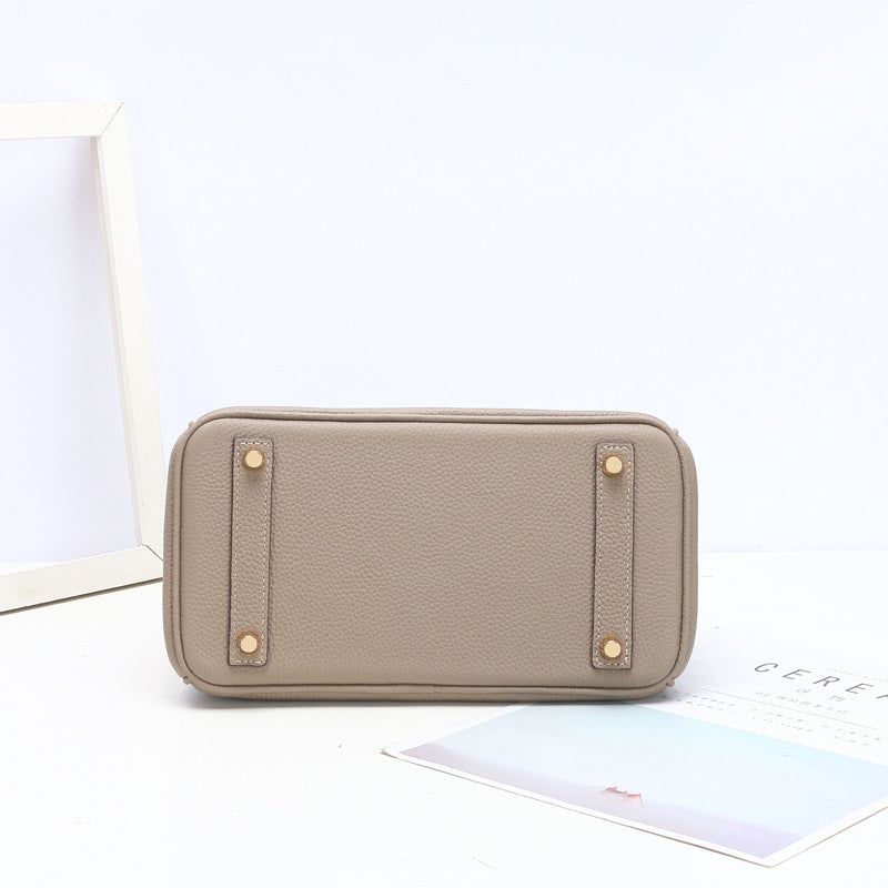 Women's Grain First Layer Cowhide Genuine Leather Handbags