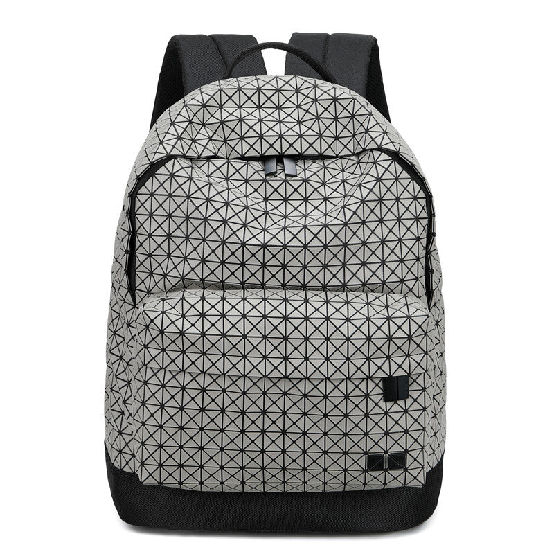 Geometric Rhombus Silicone Male Female Computer Bags