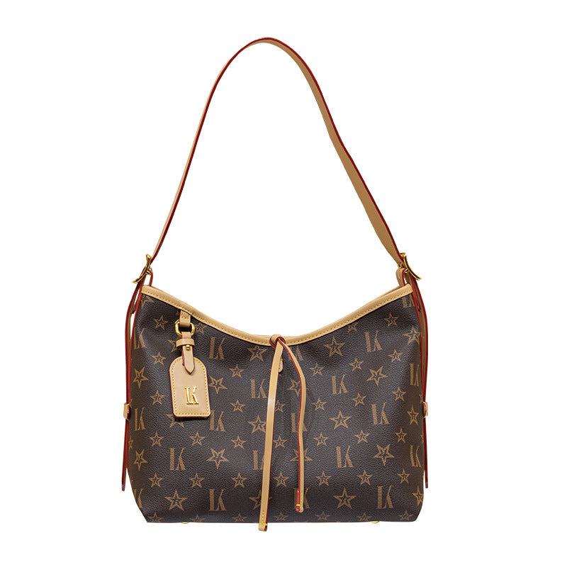 Women's Leather Fashion Stylish Versatile Large Capacity Shoulder Bags