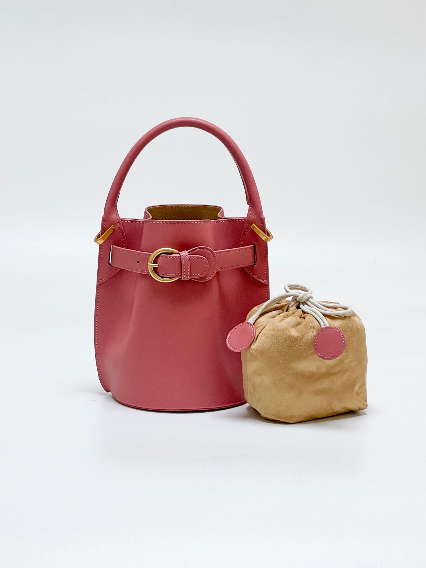 Women's Textured Cowhide For Design Portable Handbags