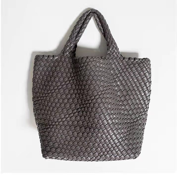 Korean Fashion Woven Mother Large Capacity Handbags