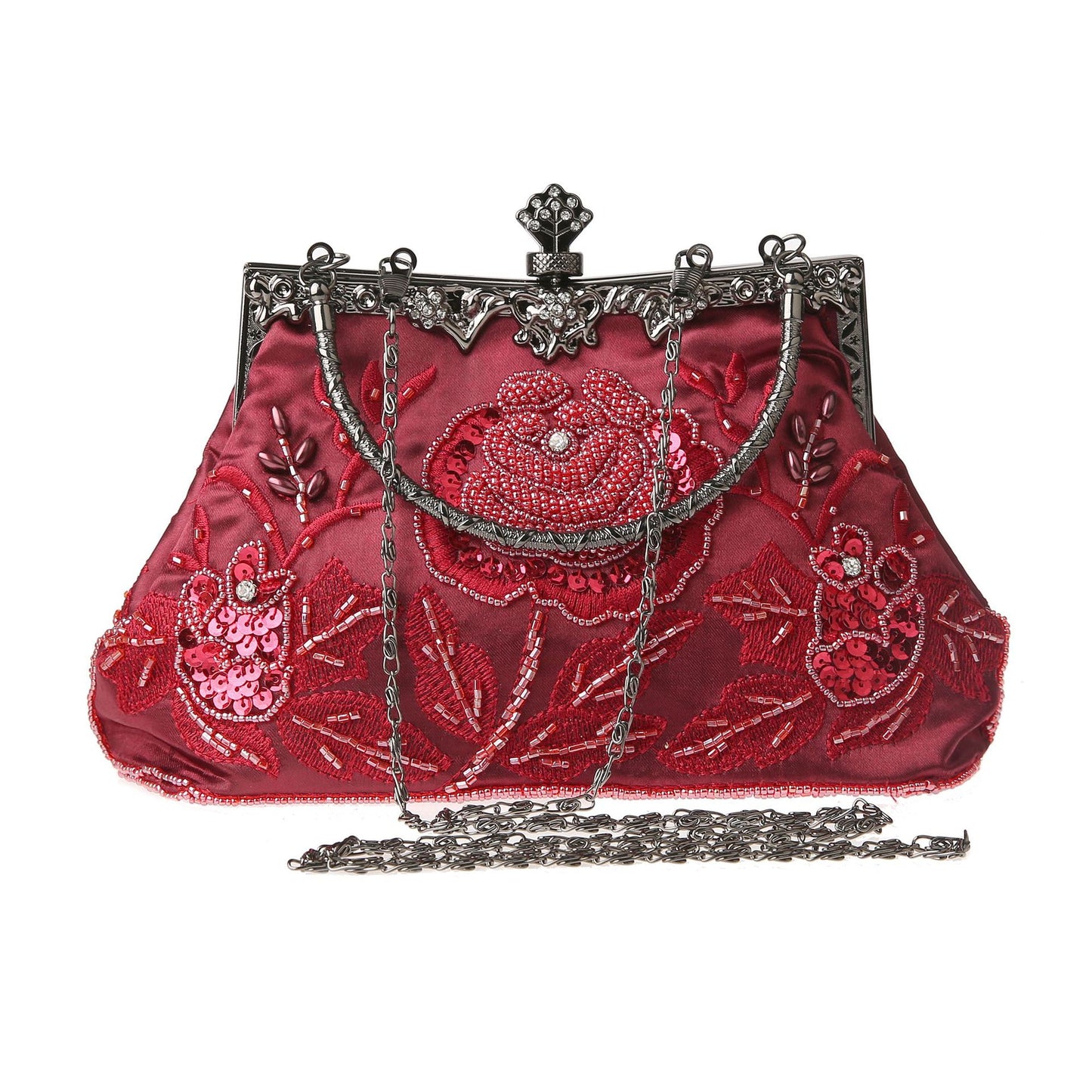 Retro Beaded Exquisite Clutch Dinner Handmade Evening Bags