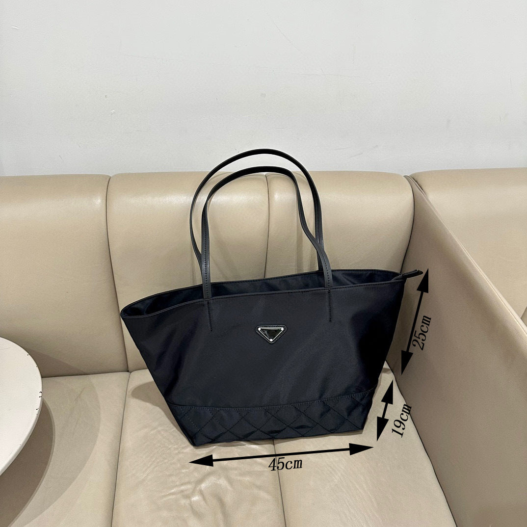 Women's Oxford Cloth Large Capacity Totes Simple Handbags